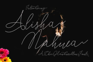 Alisha Nahwa: A Handwritten Typeface for Modern Web Design