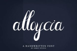 Alloycia: A Script Font with Personality