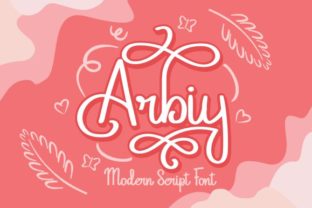 Arbiy: A Script Font with Personality and Purpose