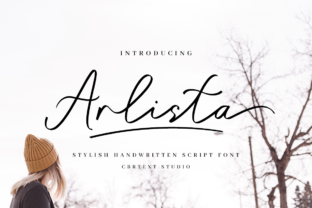 Arlista Font: A Handwritten Typeface for Heartfelt Creations