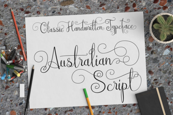 Australian Script Font: A Versatile Handwritten Typeface for Branding Projects
