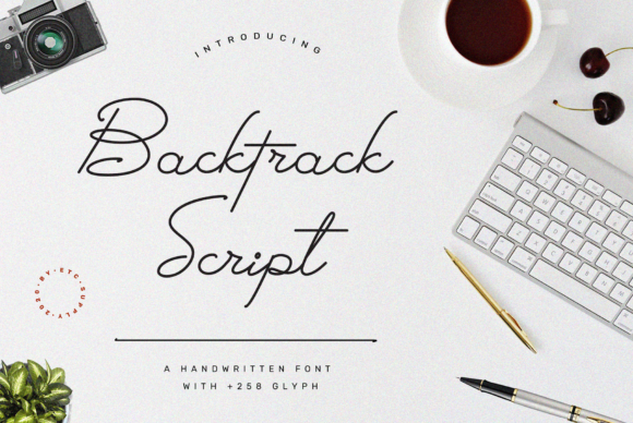 Backtrack Script: A Handwritten Typeface for a Polished Brand