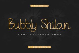 Bubbly Shilan: A Handwritten Font That Elevates Your Brand