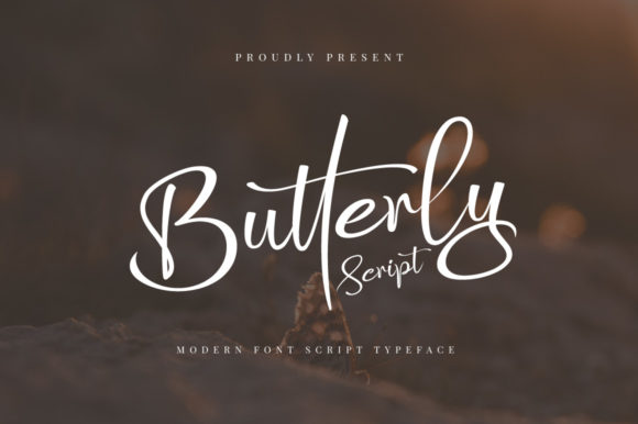 Butterly Script: A Handwritten Typeface for Editorial Elegance