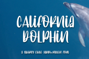 California Dolphin: A Handwritten Font for Editorial Design