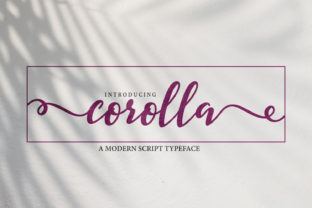 Corolla Font: A Polished Touch for Your Brand