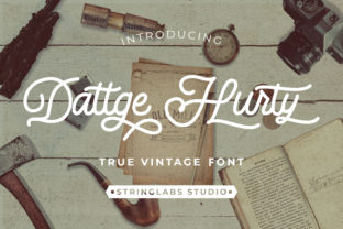 Dattge Hurty: A Handwritten Font for Charming Craft Projects