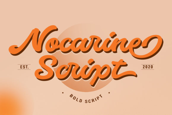 Elevate Your Editorial Design with Nocarine Script Font