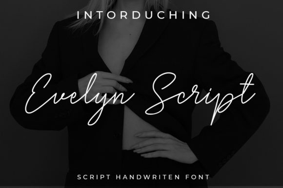 Evelyn Script: A Modern Handwritten Typeface for Web Design