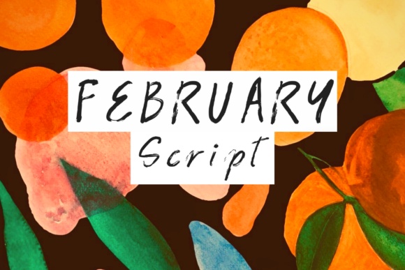February Script Font: A Handwritten Typeface for Modern Web Design
