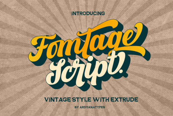 Fomtage Script: A Handwritten Typeface for Editorial Elegance