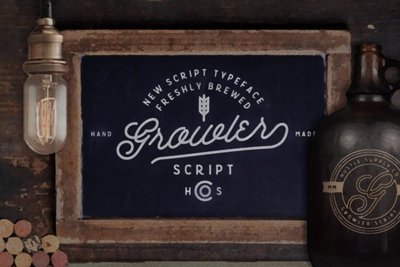 Growler Script: A Beautiful Handwritten Font for Creative Makers
