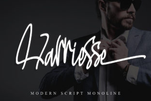 Harriesse Font: A Polished Script for Small Business Branding
