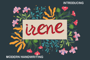 Irene Font: A Versatile Handwritten Typeface for Branding Projects