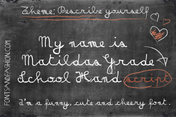 Matilda’s Grade School Hand Script: A Playful Typeface for Authentic Branding