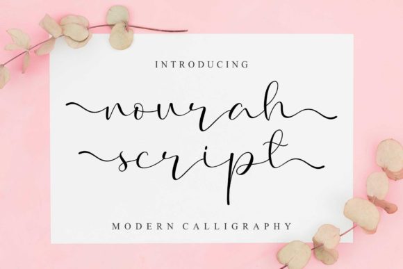 Nourah Script: A Handwritten Font for a Professional Brand Identity