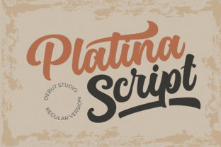 Platina Script - Regular: The Bold Handwritten Font for Memorable Campaigns