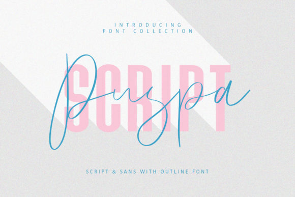 Puspa Script: A Beautiful Typeface for Editorial Design