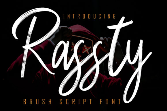 Rassty Brush Script: A Handwritten Typeface for Creative Crafters