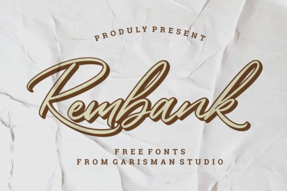 Rembank: A Handwritten Font That Elevates Your Brand’s Casual Charm