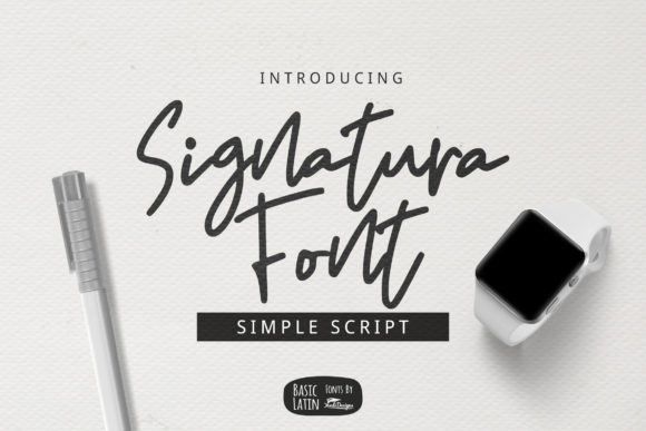 Signatura Script: A Font That Elevates Your Campaign Message