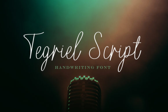 Tegriel Script: A Handwritten Typeface That Elevates Brand Design