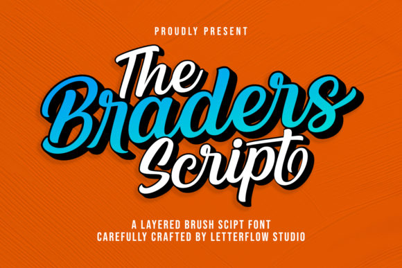 The Braders Script: A Handwritten Font for Business Branding