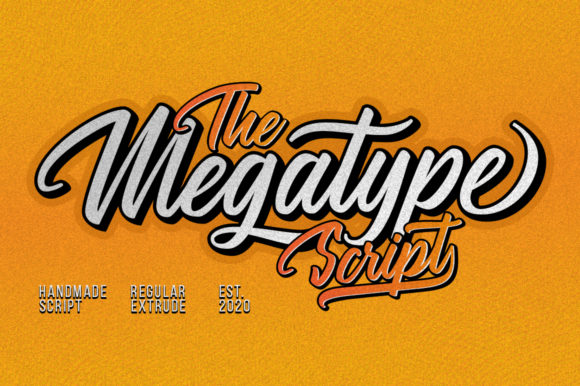 The Megatype Script: A Stylish Typeface for Memorable Campaigns